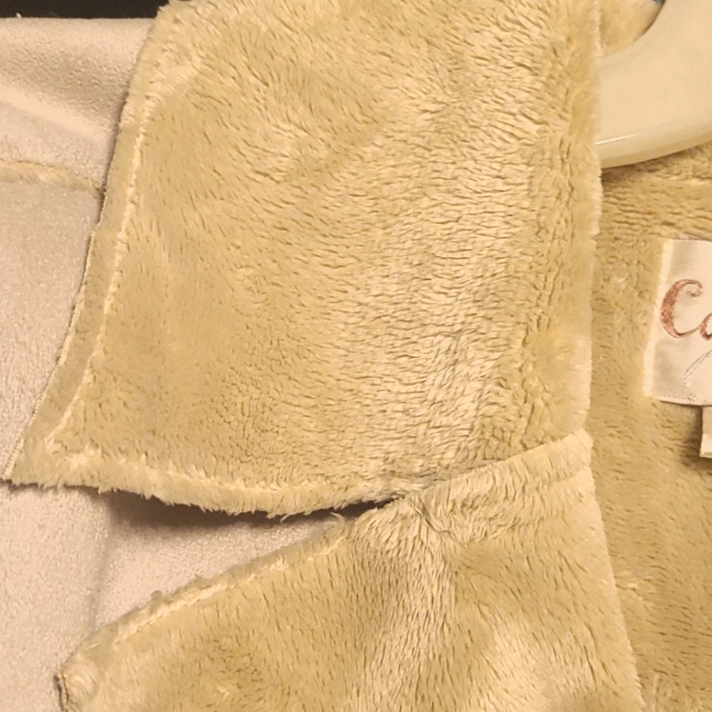 Cream Suede Jacket - image 6